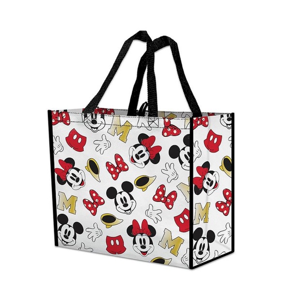 Disney’s Mickey & Minnie Mouse Reusable Extra Large Tote Bag Collectible - Picture 1 of 1